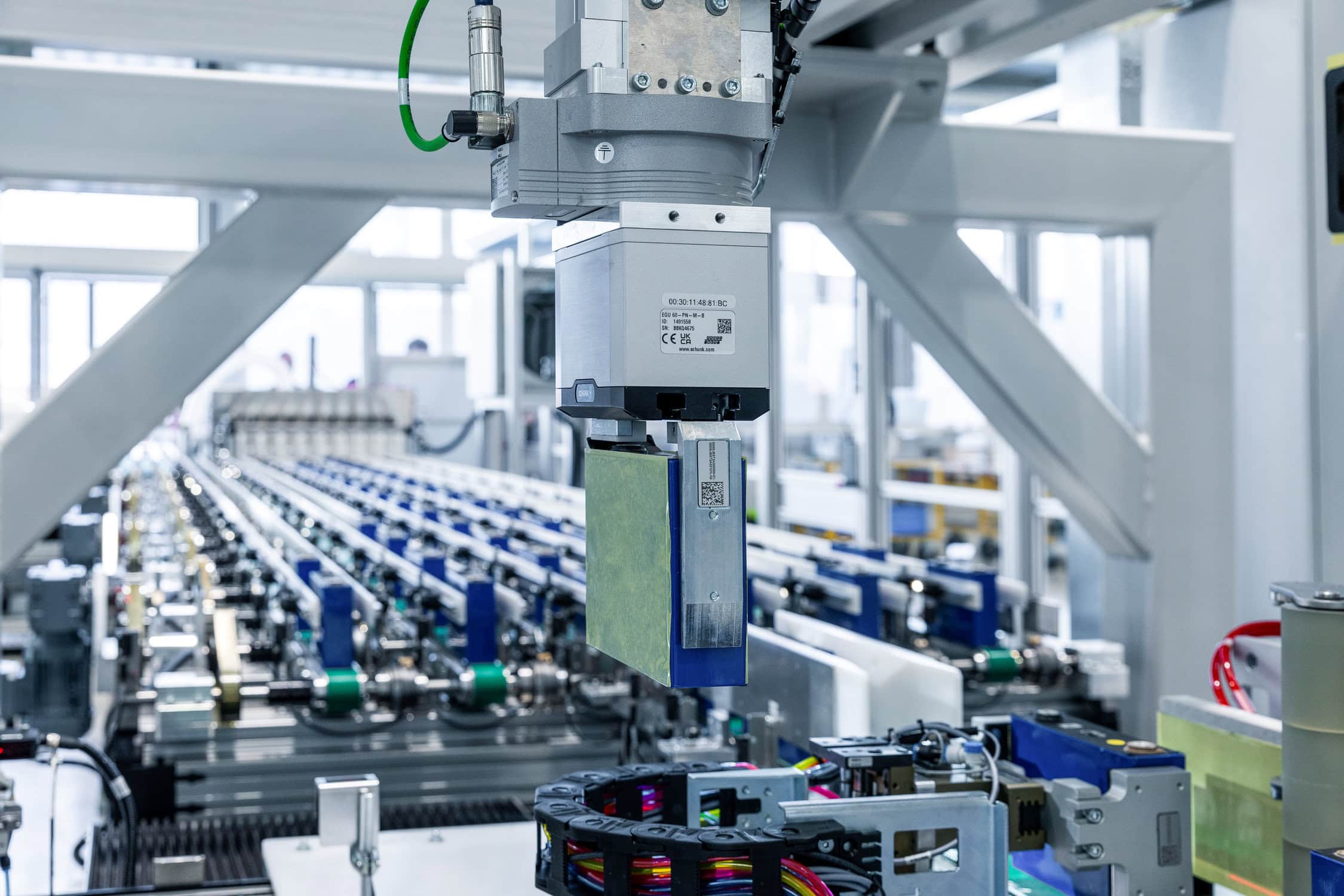 Lithium-ion battery cell production line